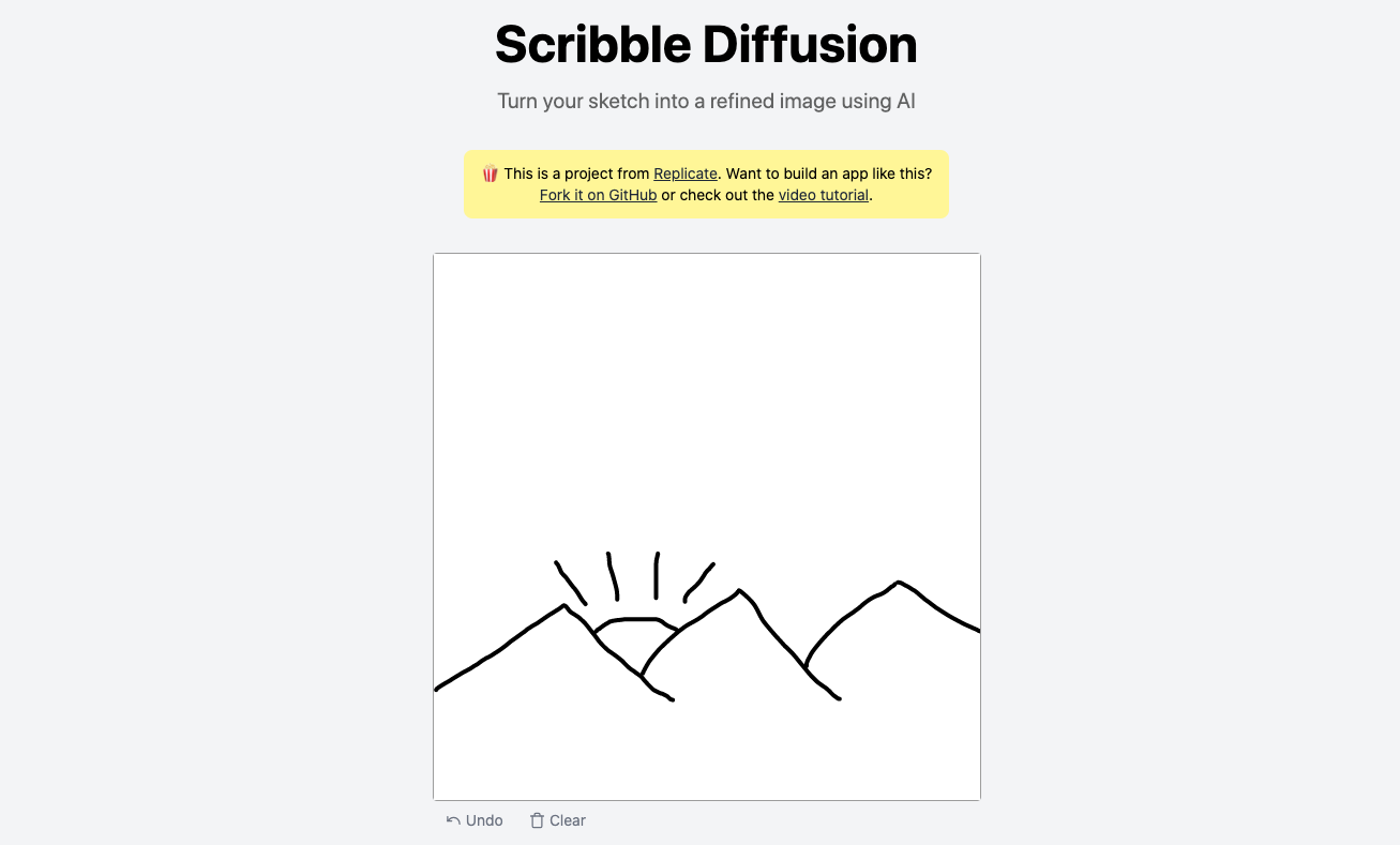 Scribble Diffusion