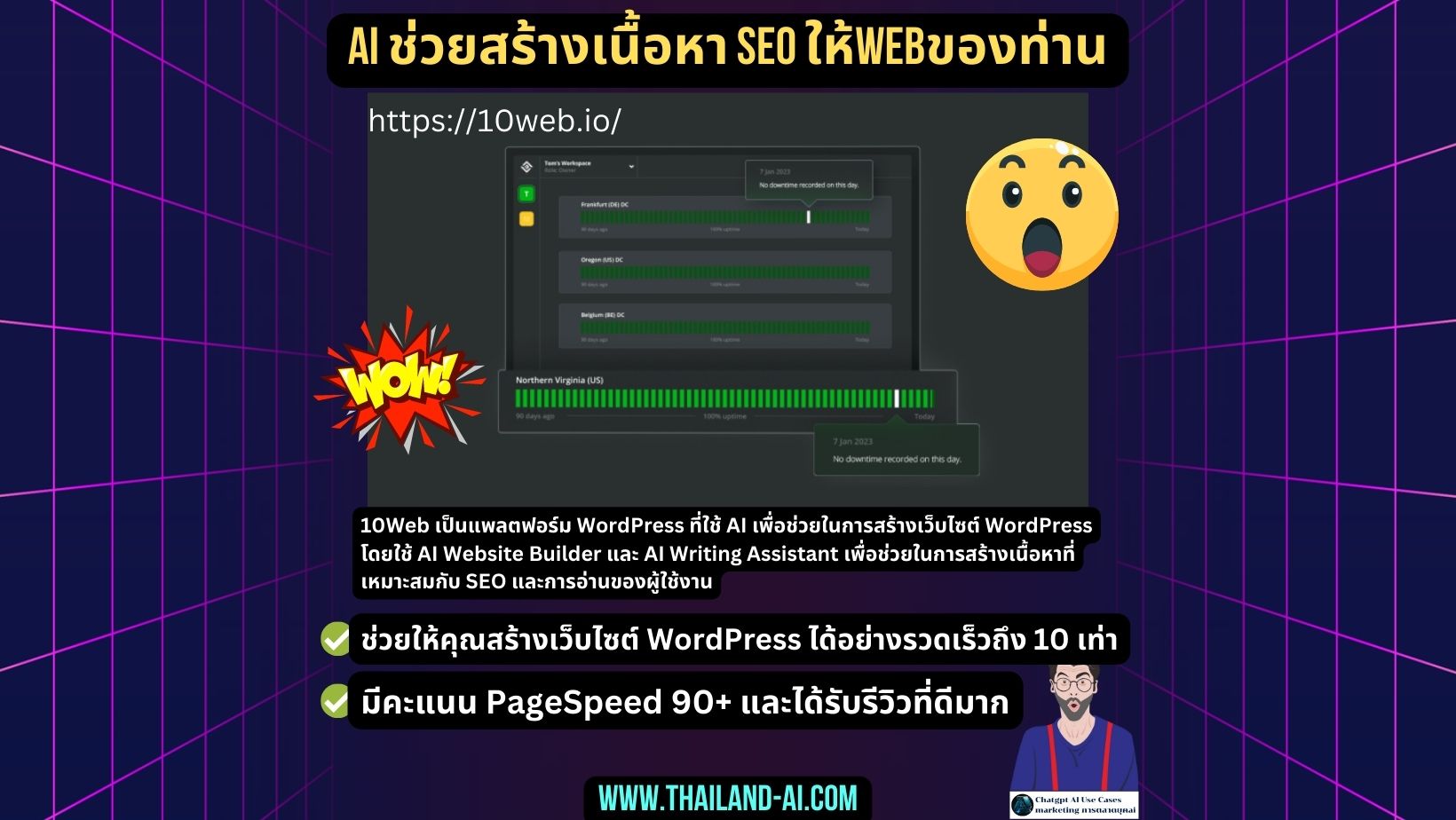 AI ช่วยสร้างเนื้อหา SEO ให้webของท่าน