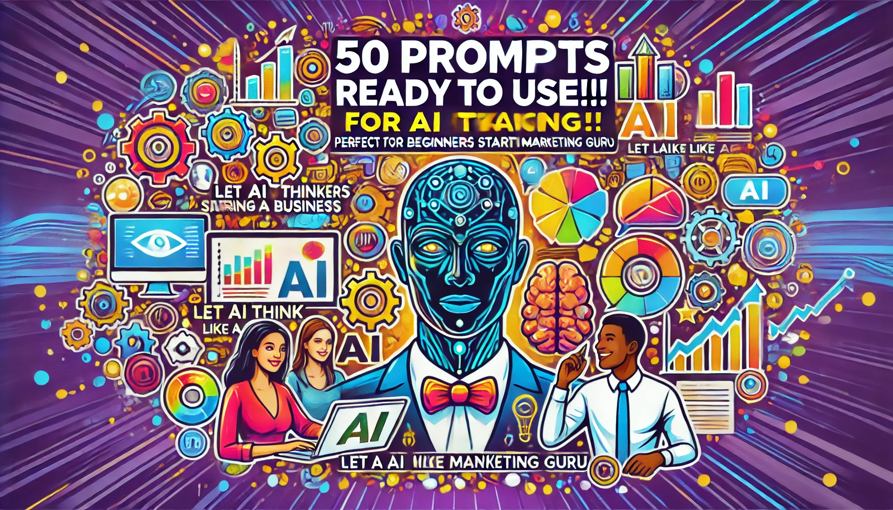 เอาไปใช้ได้เลย 50 Prompt!!!สำหรับสั่งงาน AIเหมาะกับคนเริ่มต้นสร้างธุรกิจ ให้ AI คิดแผนเหมือนมีที่ปรึกษาการตลาดระดับเซียน