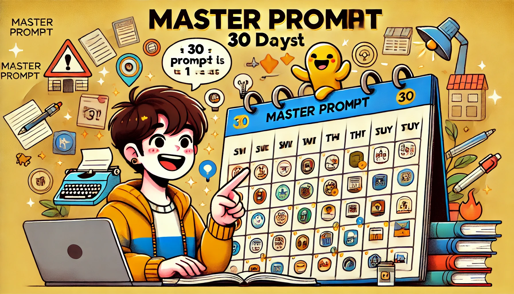 Master Prompt ใน 30 วัน! 📆 แชร์ 30 เทคนิคเขียน Prompt แบบมือโปร วันละ 1 ข้อ พร้อมแบบฝึกหัดให้ลองทำ