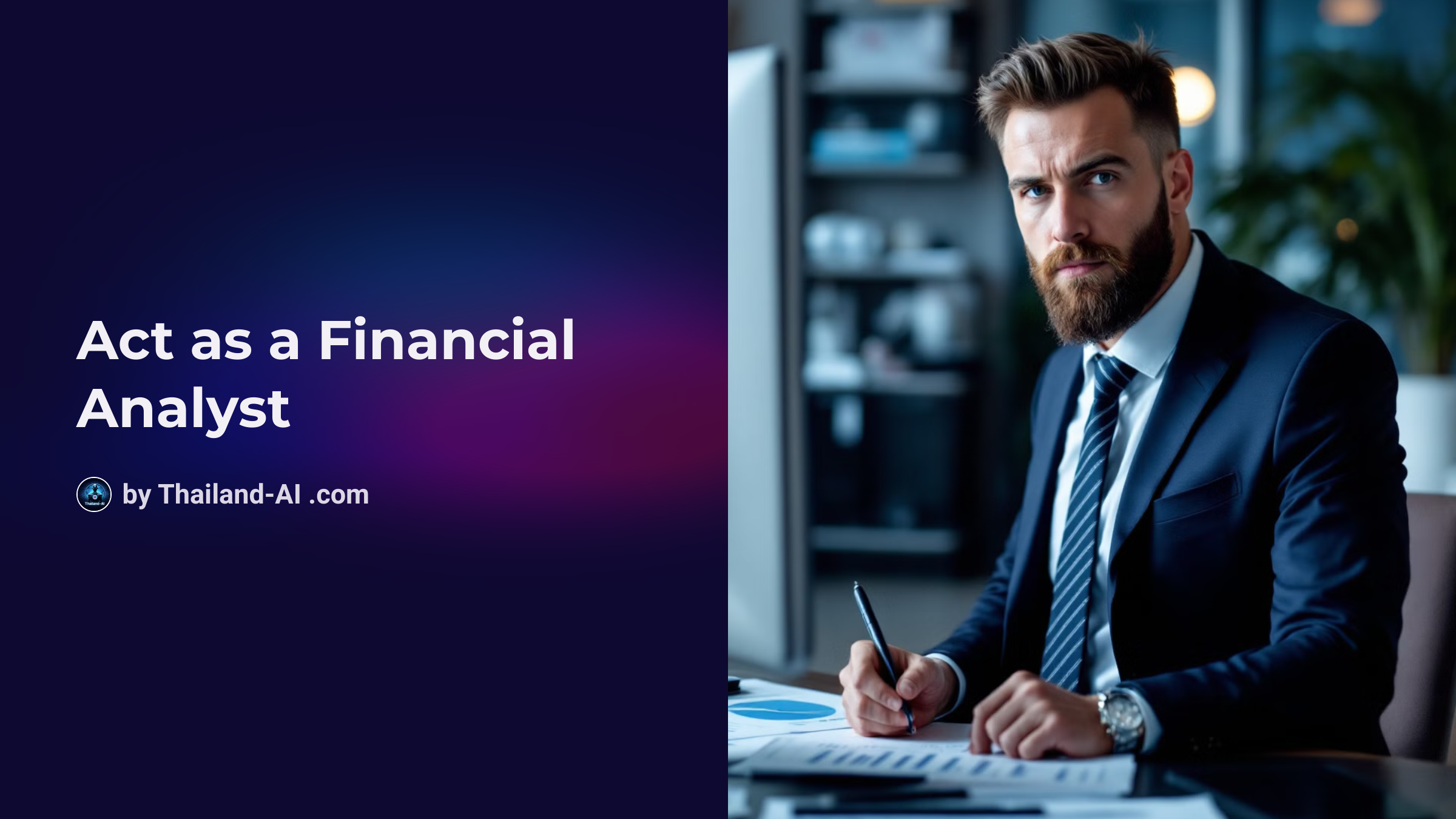 Act as a Financial Analyst